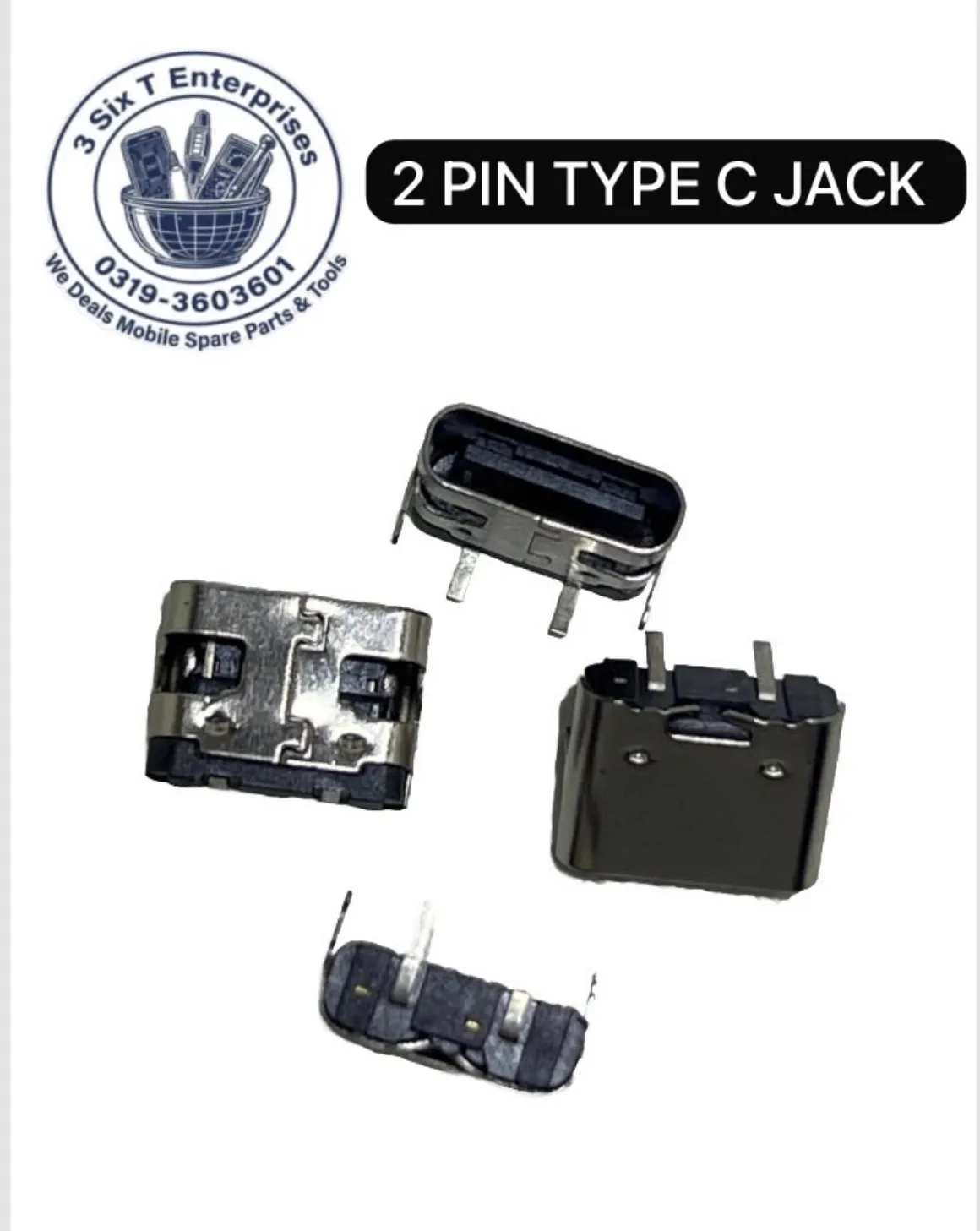2Pin Type C Universal Jack
