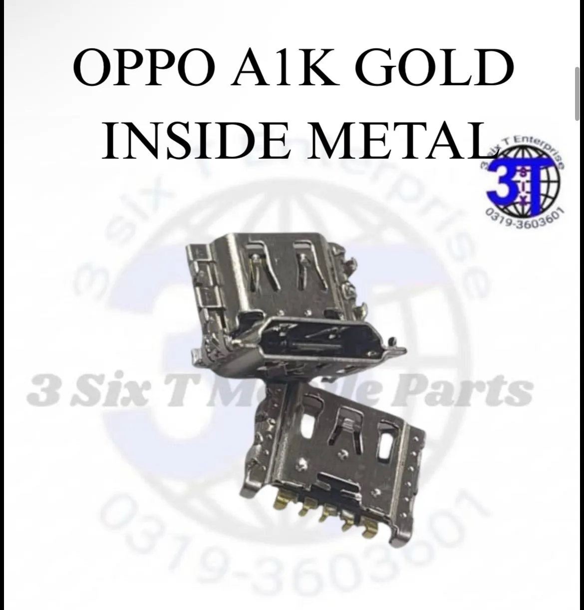A1K Gold Metal Jack