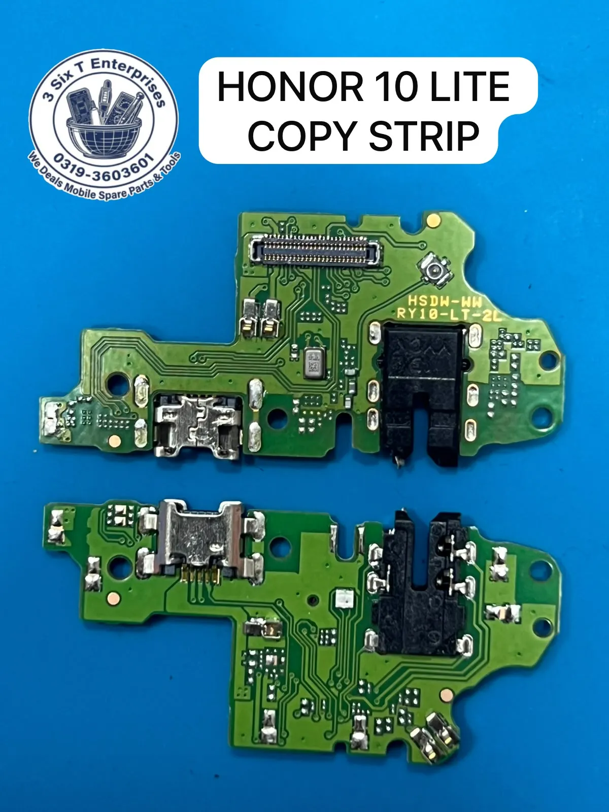 Honor 10 Lit ic Strip