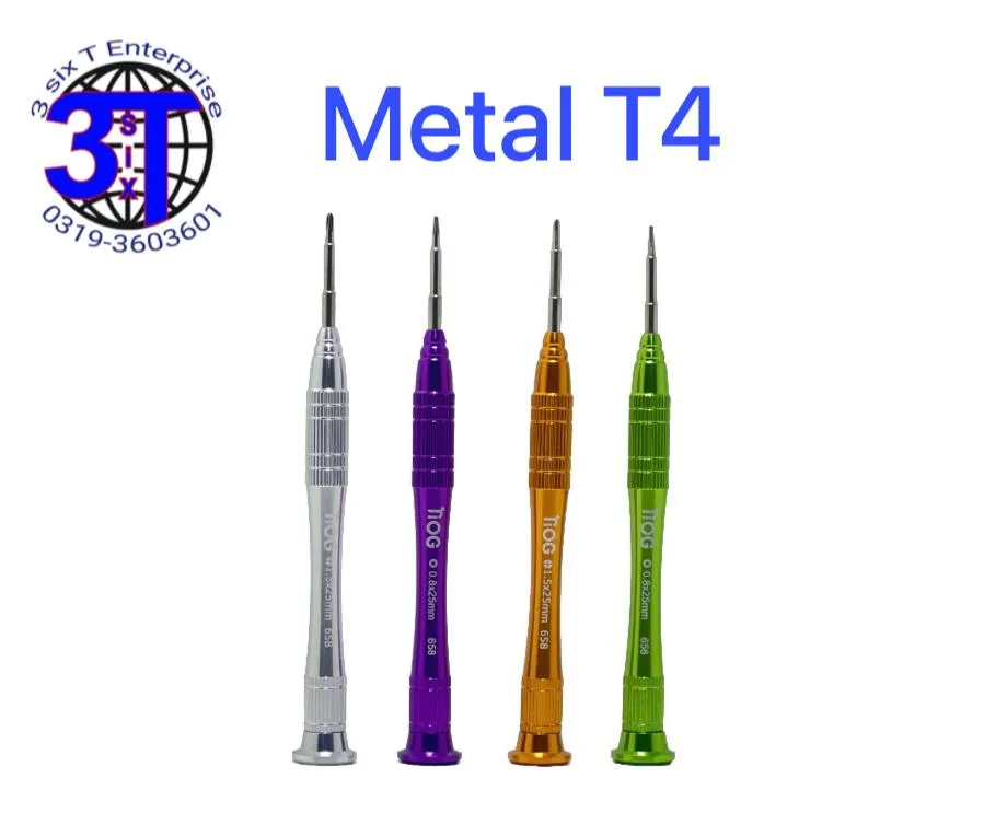 Screw Driver Metal T4