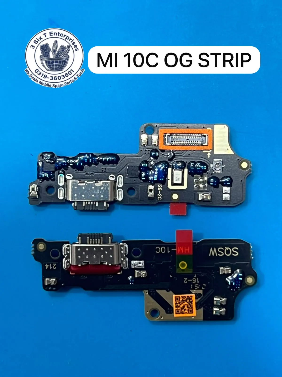 Mi 10c Og Strip