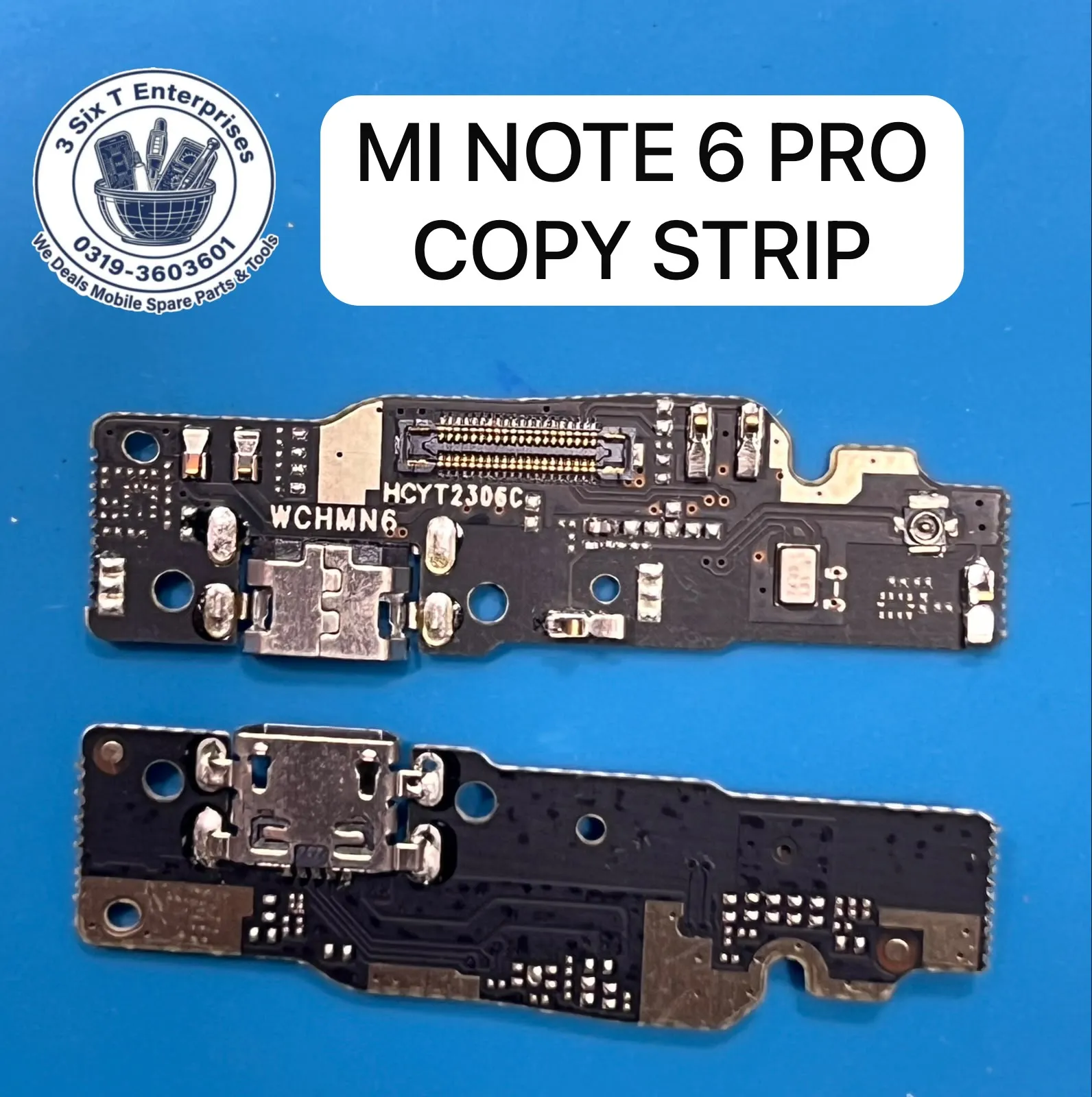 Mi Note 6 Pro Copy Strip