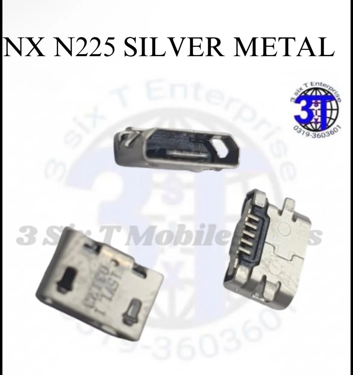 Nx N225 Silver Metal Jack