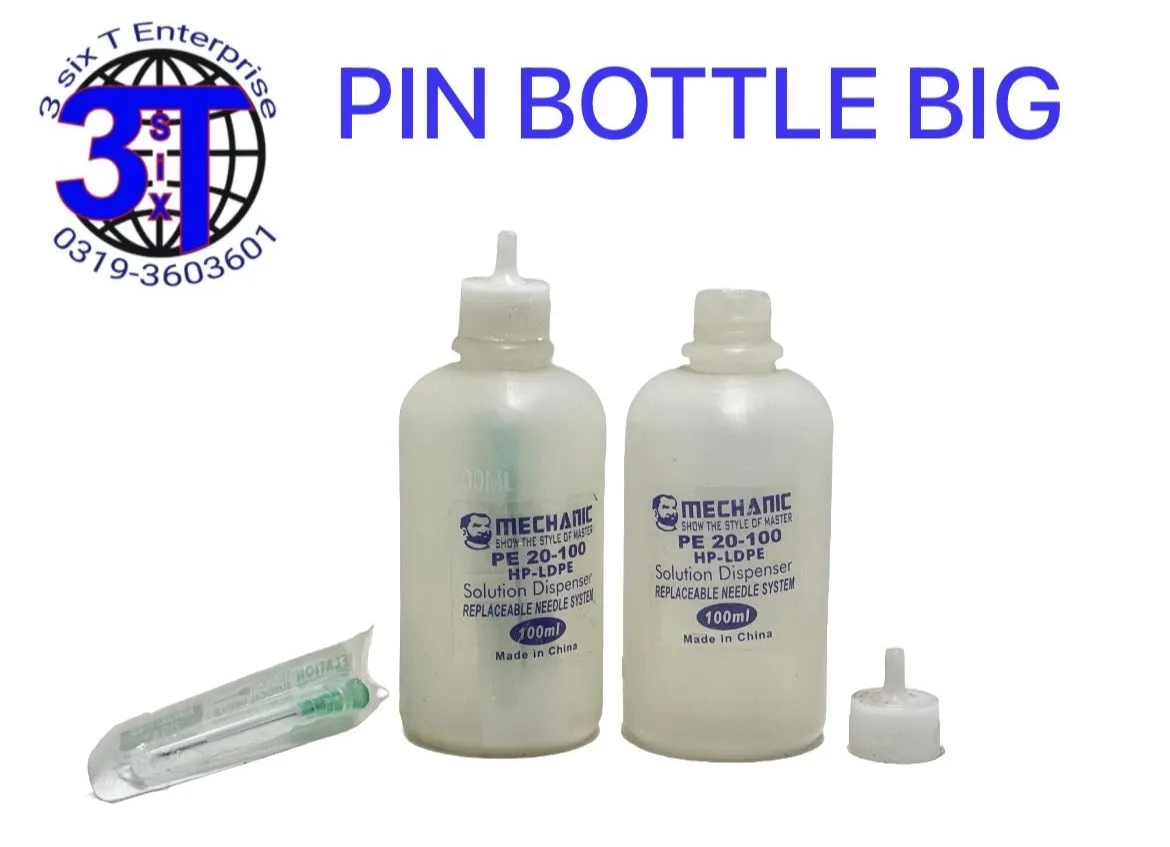 Pin Bottel Big White