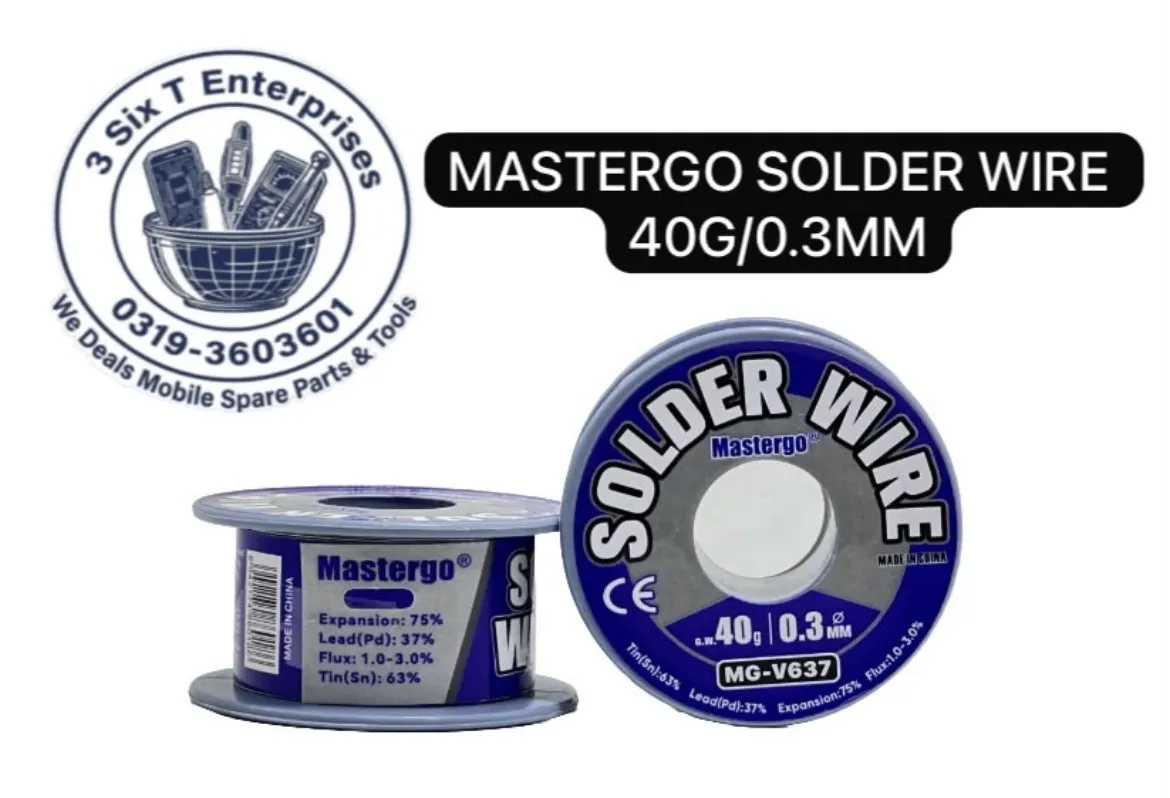 Solding Wire V637 Mastergo 0.3 40g