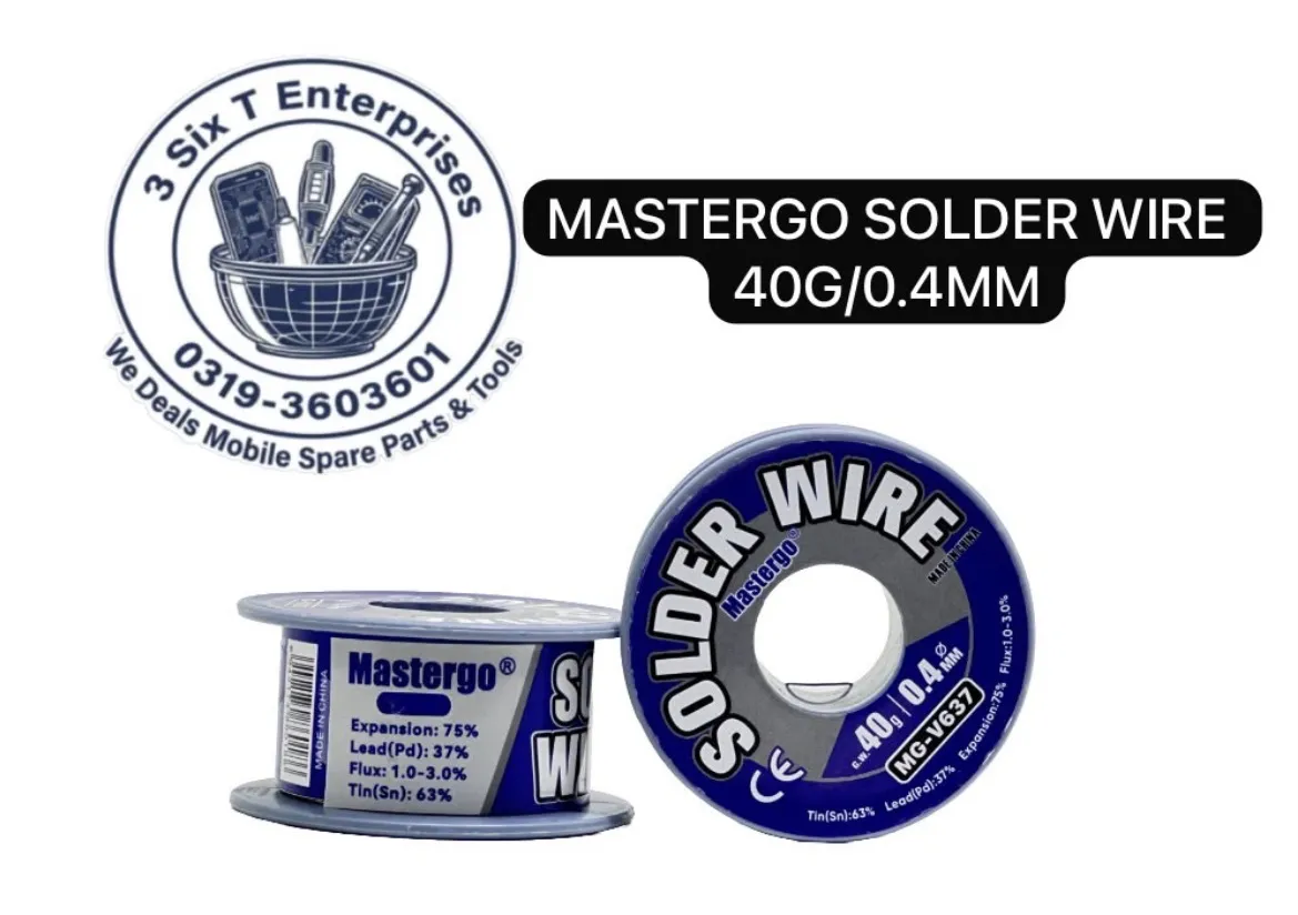 Solding Wire V637 Mastergo 0.4 40g