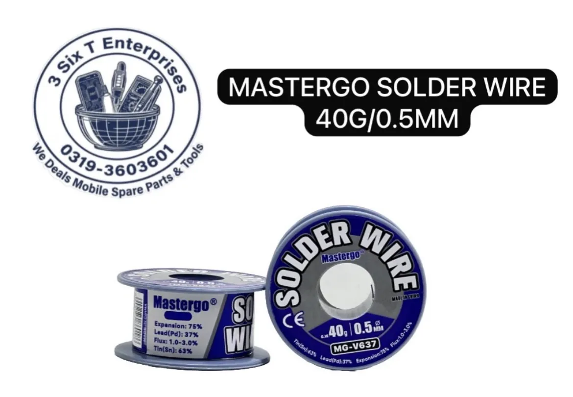 Solding Wire V637 Mastergo 0.5 40g