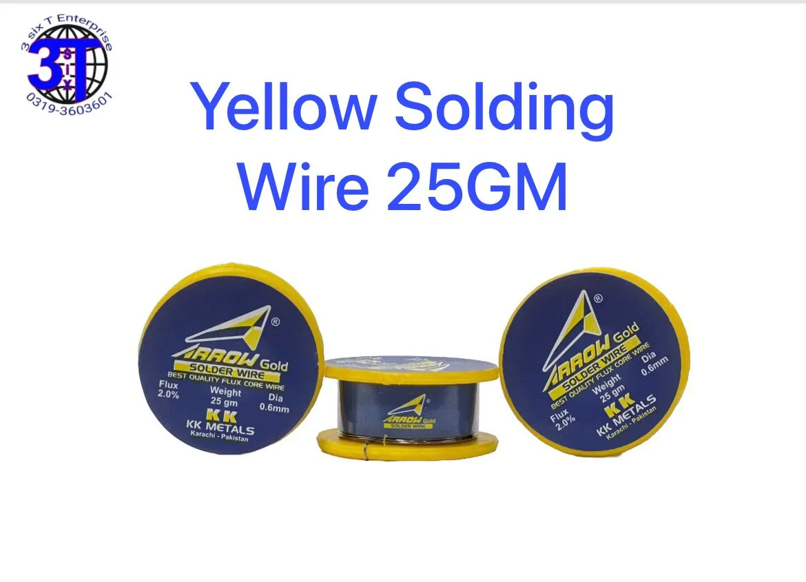 Solding Wire Yellow Arrow 25g