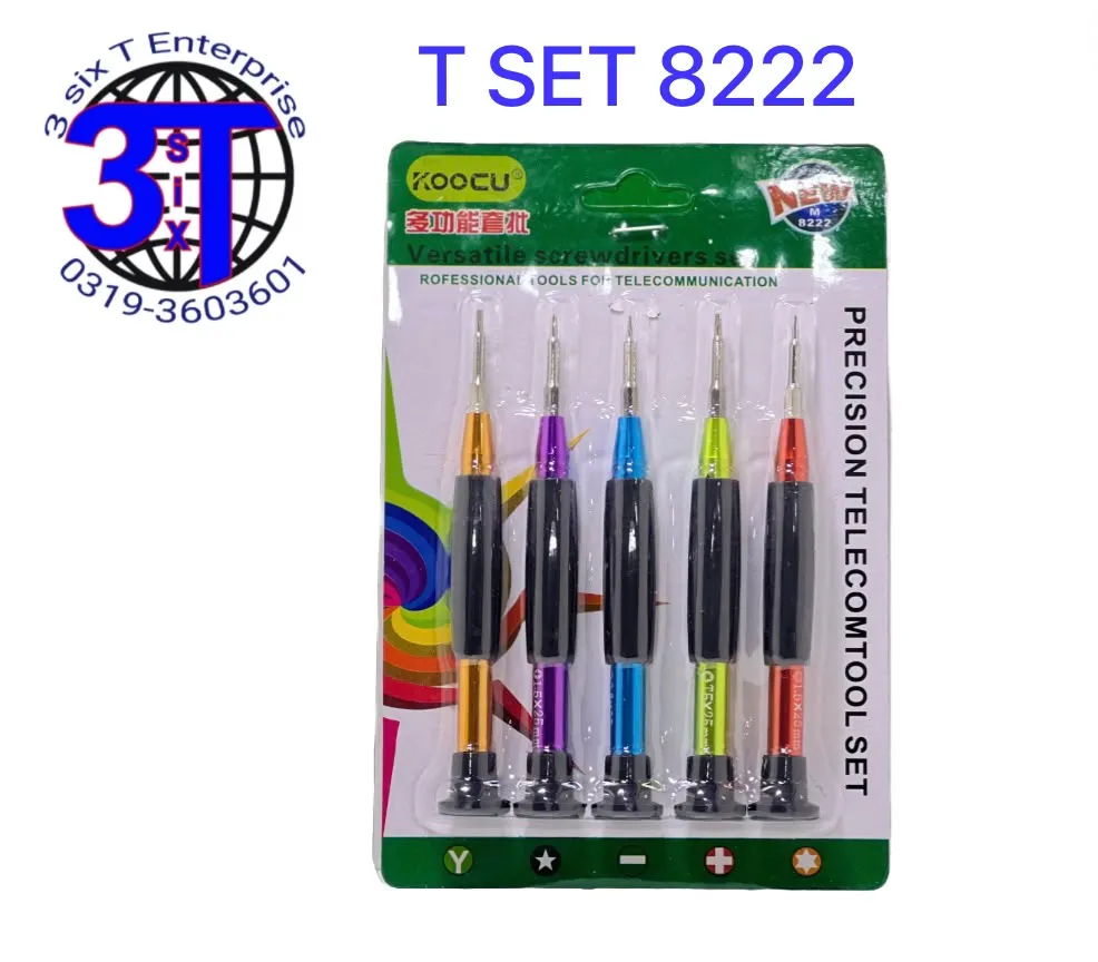 Screw Driver Set 8222