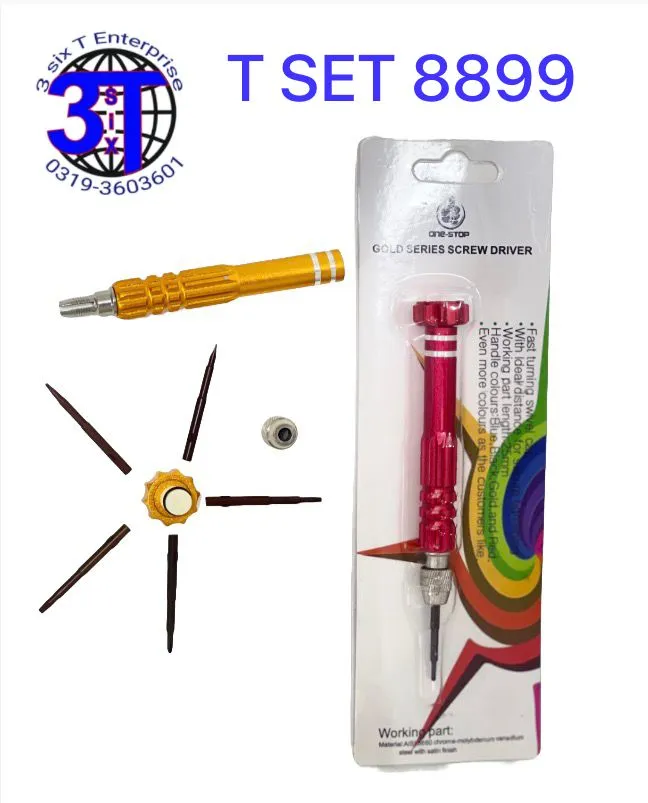 Screw Driver T Set 8899