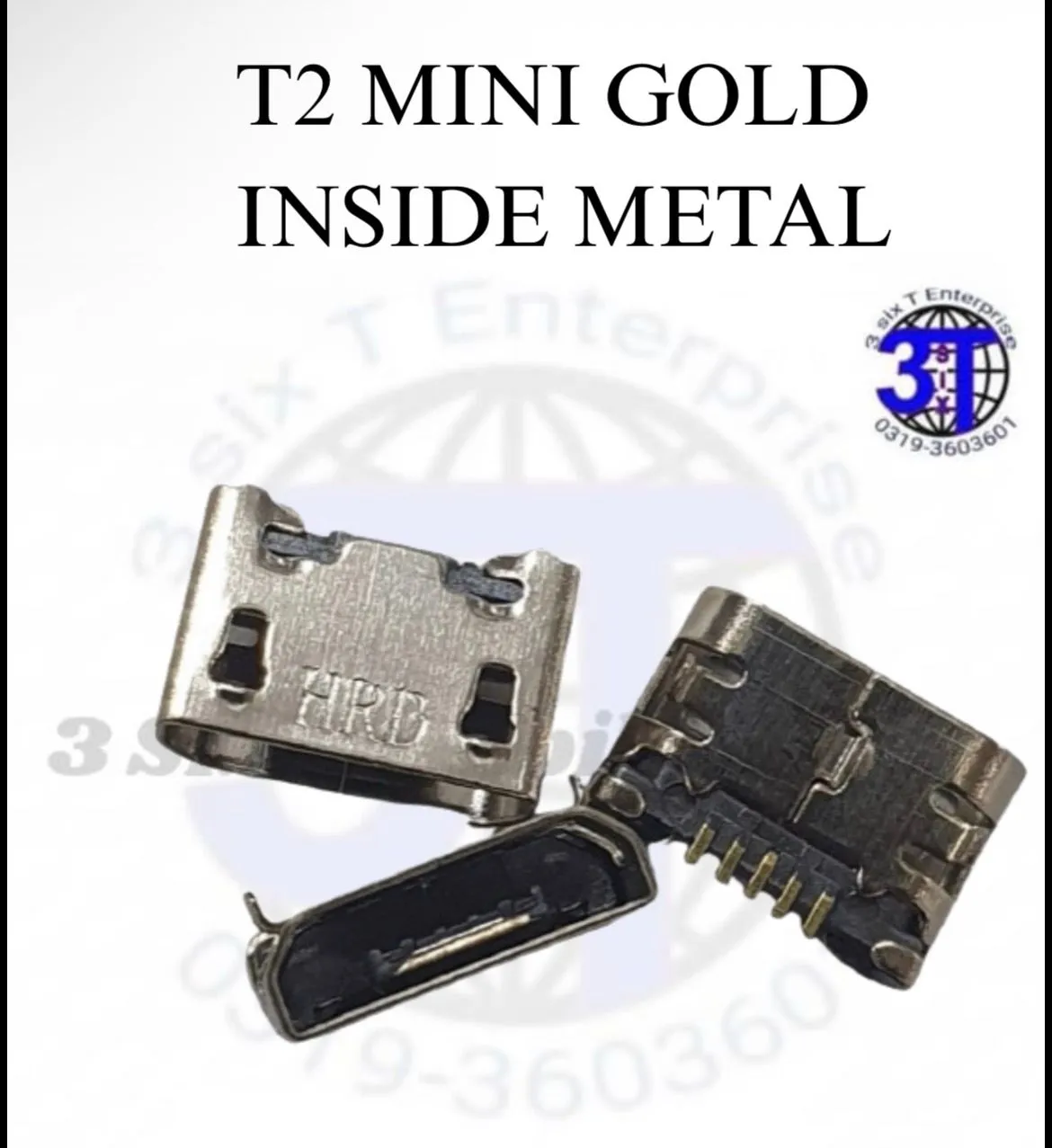 T2 Mini Gold Metal Jack