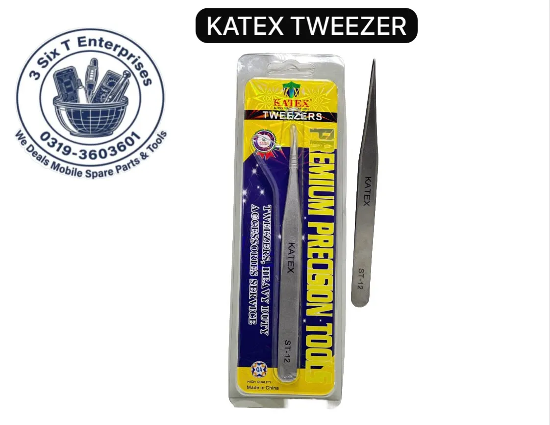 Tweezer Katex St 12 Stright